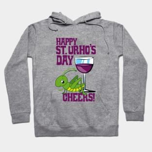 St. Urho's Day no background Hoodie